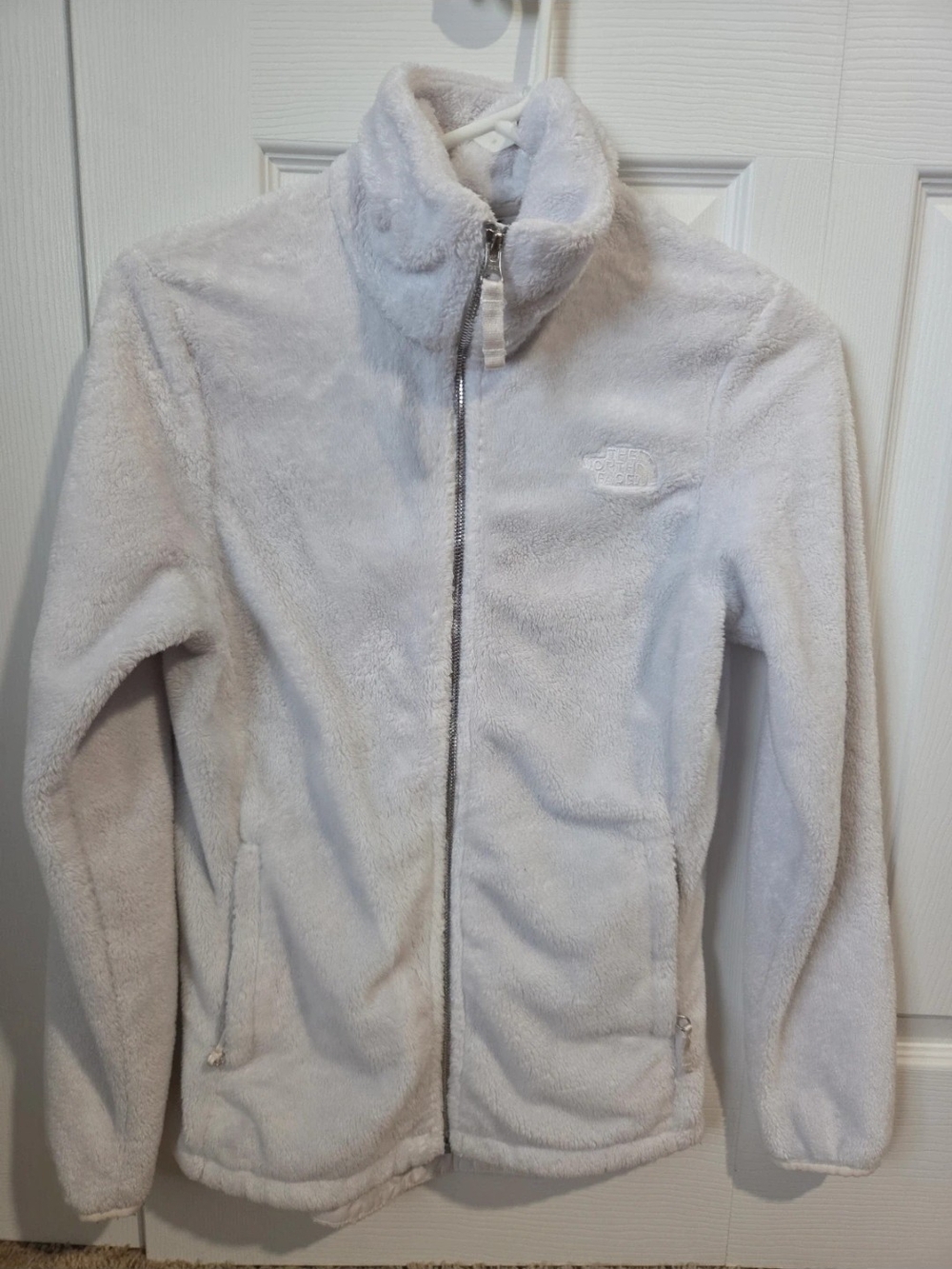 The North Face Women's Teddy Fleece Jacket - White